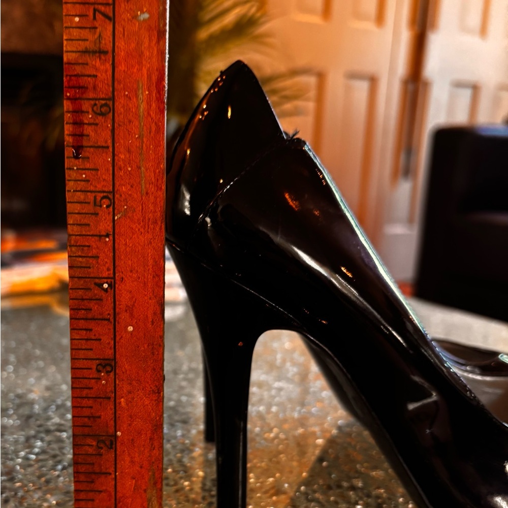Guess Black Patent Leather Heels